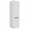 MEBLINE Skriňa na vstavanú chladničku 60 ERIS 49 Biela / Biela mat AFM