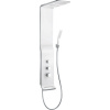 Hansgrohe 27008400 RAINDANCE sprchový panel Lift 180 2jet na stenu, biela / chróm