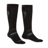 Ponožky Bridgedale Ski Ultra Fit black/orange/009 S (3-5.5 UK)