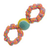 Preťahovadlo DOG FANTASY osmička farebné + tenisák vzor 1 - 27 cm