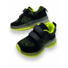 Chlapčenské tenisky čierno zelenej farby Zelená 24