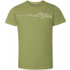 Alpine Pro Nord Pánske bavlnené tričko MTSE903 turtle green M