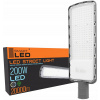 Uličná lampa - LED žiarovka s pouličnými lampami 200 W šedá IP65 20000 lm (LED žiarovka s pouličnými lampami 200 W šedá IP65 20000 lm)