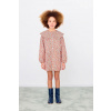 Dievčenské bavlnené šaty Tinycottons CHERRIES WOVEN DRESS ružová farba, mini, rovný strih, AW25-474 AW25.474 140