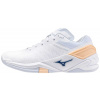 Mizuno WAVE STEALTH NEO / White/Navy Peony/Peach Parfait / 6,5 UK