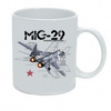 Hrnček keramický STRIKER MiG-29 - biely