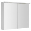 Aqualine KAWA STRIP Galérka s LED osvetlením 80x70x22cm, biela SPH WGL80S