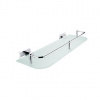 Nimco Keira - Polička, dĺžka 40 cm, matné sklo/chróm KE 22091AX-40-26