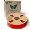Filament PLA červený RED 1,75 mm 1000 g PRINDANO