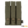 Puzdro na 3 zásobníky 101 Inc Cordura Kriss HK MP7 - olivové