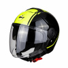 Moto přilba SCORPION EXO-CITY AVENUE metalic černo/neonově žlutá S