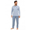 Pánské pyžamo 494/51 REGINA modrá světlá XXL