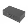 DIGITUS Digitus DS-12883 KVM prepínač Čierna (DS-12883)