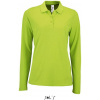 SOL´S PERFECT LSL / Dámska polokošeľa s dlhým rukávom - apple green S