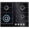 AEG WOK Burner 6000, Plynová varná doska, čierna (HKB64420NB)