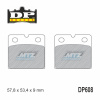 Brzdové doštičky DP Brakes DP608 - zmes Premium OEM Sinter
