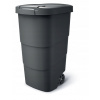 Kôš na smrť Prosperplast Wheeler 110 l na kolieskach, antracit