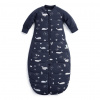 ERGOPOUCH Vak a overal na spanie 2v1 organická bavlna Suit Whale 3-12 m, 6-12 kg, 2,5 tog ZEPJS-2.5T03-12MWL23