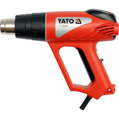 Teplovzdušná pištoľ - Yato yata ytt-82293 2000 W 230 V 600 ° C (Opalar 2000W Yato YT-82293 LCD Accessories)