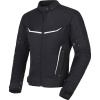 Dámska bunda na motocykel RSA Runway čierno-biela Veľkosť: 3XL