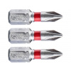 Hrot křížový phillips sada 3ks PH 1x25 mm S2
