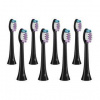 Náhradné hlavice TrueLife SonicBrush Clean-series heads Sensitive black 8 pack čierna