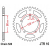 JT Sprockets JTR 16-44