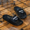 Botas Flopy Dark - Dámske gumové šľapky čierne 39 EU