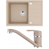 Set Alveus (dřez Intermezzo 40 Beige 55 + baterie Nina Beige 55) SETA25245