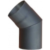 Ostatní Koleno 45° pr.150mm kouřové, 1,5mm, ocel, černá