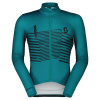 Pánsky zimný cyklistický dres Scott RC Team Warm Graphics LS