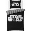 Carbotex Čiernobiele bavlna obliečky Star Wars motív The Dark Force 100% bavlna 70x90 140x200