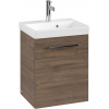 VILLEROY & BOCH Avento závesná skrinka pod umývadlo, 1 dvierka, pánty vpravo, 430 x 352 x 514 mm, Arizona Oak, A88701VH