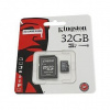 Karta SDHC 32 GB s SD adaptérom, class 10 KINGSTON