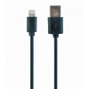 Gembird CC-USB2-AMLM-1M USB 2.0 Lightning (IP5 a vyšší) nabíjecí a synchronizační, 1m, černý