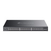 TP-Link SG3452XMPP Omada 48portový gigabitový a 4portový 10GE SFP+ L2+ řízený switch se 40 porty PoE+ a 8 porty PoE++