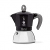 Bialetti New Moka Indukce - černá 2 šálky (Moka konvička - Bialetti New Moka Indukce na 2 šálky)