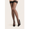 Sieťované samodržiace pančuchy Gabriella 151