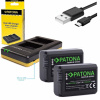 Nabíjačka akumulátorov Paton Foto Dual Quick Sony NP-FW50 + 2x batéria 1030mAh (PT1964B)