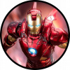 CUKROVÁ TLAČ jedlý obrázok na tortu Cukrová hmota IRON MAN AVENGERS SADA 2