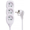 EMOS Predlžovací kábel 3 zásuvky 3m, biely 1902030300
