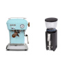 Ascaso Dream PID, Kid Blue + ECM C-Manuale 54, anthracite