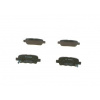 TATechnix Brzdové platničky 105,3mm Nissan JUKE (F15) - Bosch
