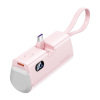 Powerbank Vention wyświetlacz LED 4800mAh 22.5W FHQP0 (różowy) 49619