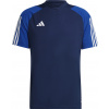 adidas teamwear Pánsky futbalový dres adidas Tiro 23 Competition Jersey tmavo-svetlo modrý HK7637 Veľkosť: M