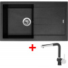 Sinks Amanda 860 Metalblack + Mix 3 P GR