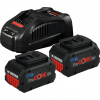 Bosch Základná súprava 2x ProCORE18V 5,5 Ah + GAL 1880 CV Professional 1600A0214C