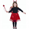 Kostým pre dievča - Biedronka Carnival Kostým maskovanie 90 - 120 cm (Kostým kostýmy Ladybug sukňa krídla Tentle)