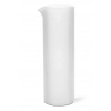 Džbán na vodu ferm LIVING Ripple Water Jug 1,2 L biela farba 1104270134 ONE SIZE