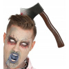 Čelenka sekera v hlave na Halloween - 1 ks